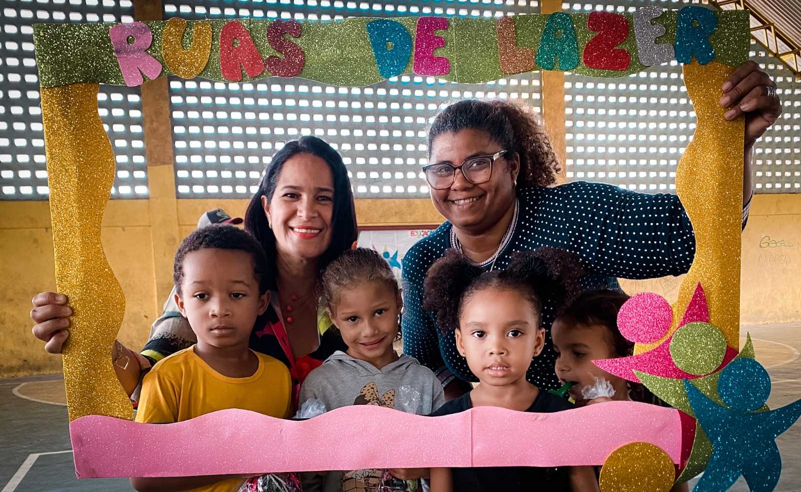 Camacã: Projeto Ruas de Lazer anima as crianças da Creche Rosalina Pinto